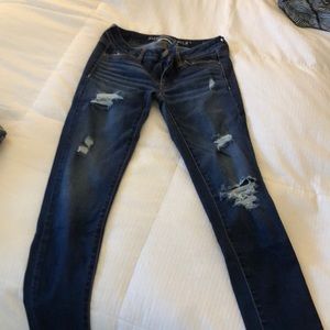American eagle blue jeans